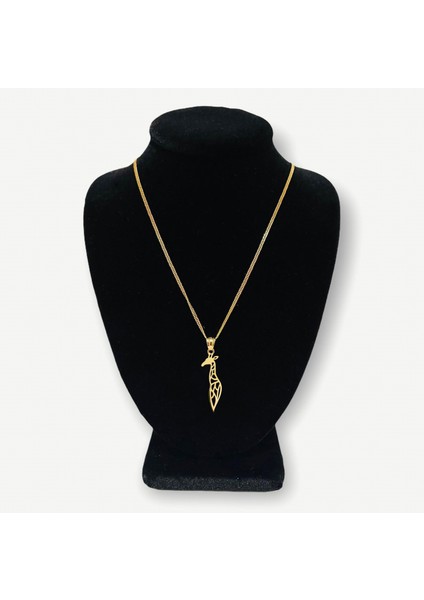 Tabitela 8 Ayar Altın Kolye Ucu Zürafa GM309 1 gr