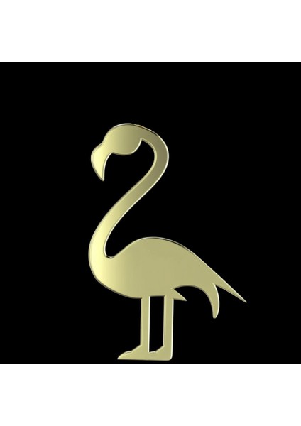 Tabitela 8 Ayar Altın Kolye Ucu Flamingo GM278 0.5 gr