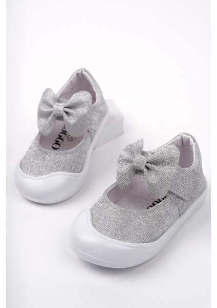 Molina Cırtlı Fiyonklu Günlük Kız Çocuk Ilk Adım Bebek Spor Ayakkabı