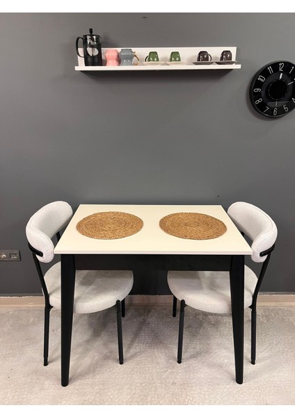 60/90 Ölçü Küçük Mutfak Masası Kullanışlı Yemek Masası Ekonomik Çalışma Masası Ideal Balkon Masası