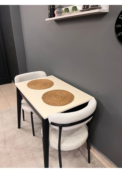 60/90 Ölçü Küçük Mutfak Masası Kullanışlı Yemek Masası Ekonomik Çalışma Masası Ideal Balkon Masası indirimleri