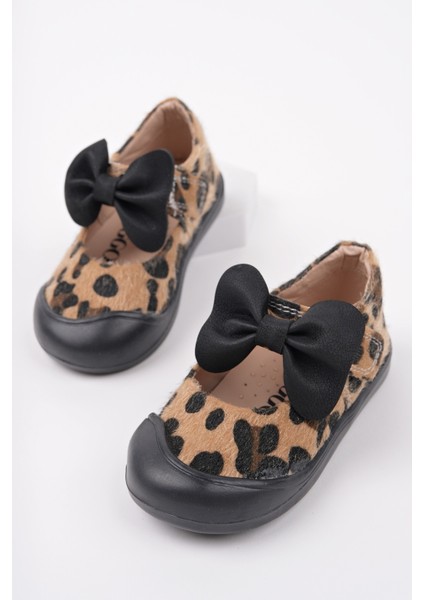 Molina Cırtlı Fiyonklu Günlük Kız Çocuk Ilk Adım Bebek Spor Ayakkabı