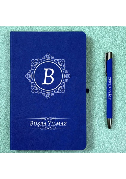 Kişiye Özel Isimli Ajanda Not Defteri ve Kalem Seti 2413B02