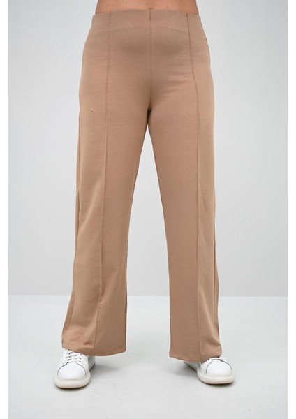 Kadın Büyük Beden Çima Detaylı Tayt Pantolon 6322-25 modelleri