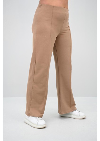 Kadın Büyük Beden Çima Detaylı Tayt Pantolon 6322-25 fırsatları