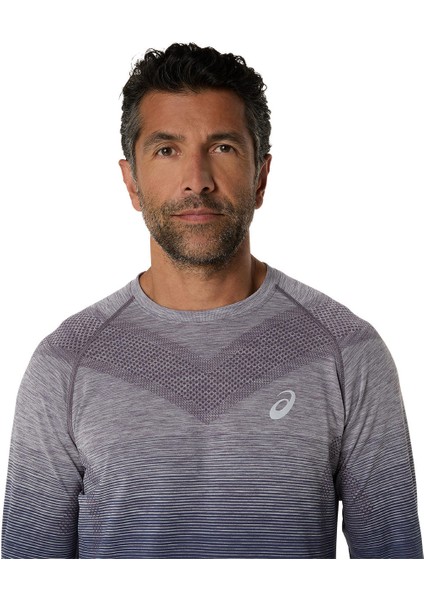 Seamless Ls Top Erkek Gri Uzun Kollu Tshirt 2011C394-501