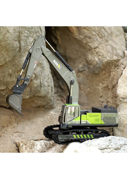 1/50 Model Araba Buldozer Kamyon Ekskavatör Vinç Forklift Inşaat Mühendislik Araç Oyuncakları Erkek Çocuklar Için Eğitici Oyuncaklar (Yurt Dışından)