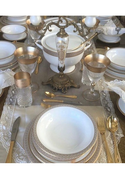Emperor Gold 72 Parça Yemek Takımı modelleri
