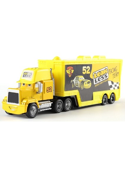Disney Pixar Arabalar 2 3 Oyuncaklar Şimşek Mcqueen Kamyon Jackson Fırtına Amca Mack 1:55 Diecast Kamyon Römork Model Çocuk Çocuklar Hediye (Yurt Dışından)