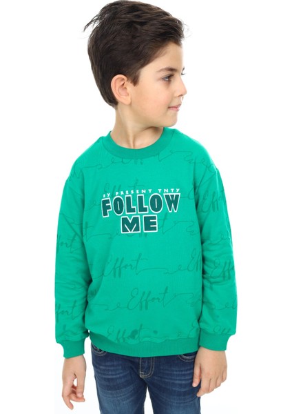 Erkek Çocuk Baskılı Sweatshirt modelleri