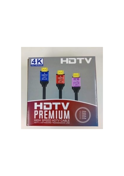 FK0525-4K 25M 4K HDMI Kablo