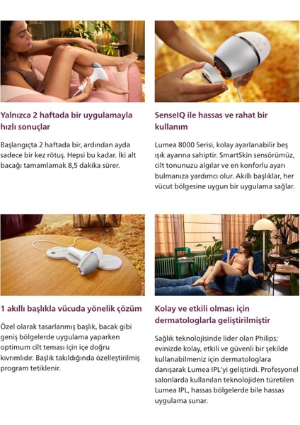 Lumea Prestige Tüy Alma Cihazı Full Bakım Seti, 450.000 Atım Uzun Ömürlü Performans fiyatları
