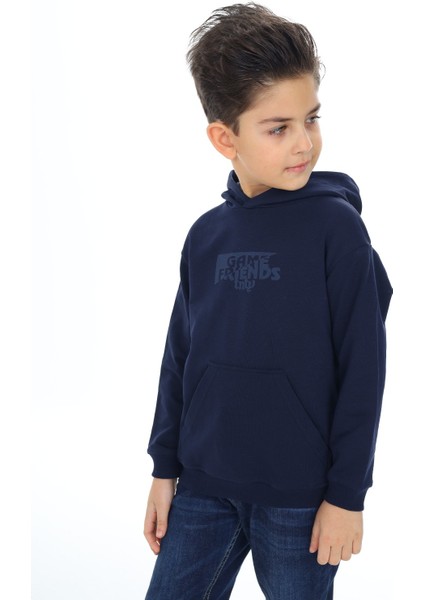 Erkek Çocuk Baskılı Sweatshirt