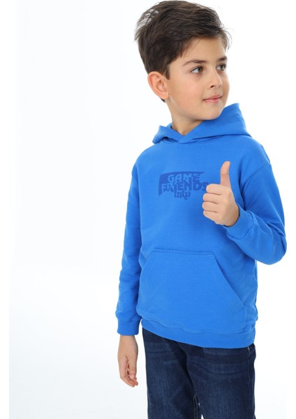 Erkek Çocuk Baskılı Sweatshirt