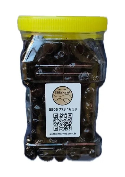 Gemlik Yağlı Salamura Siyah Zeytin 1 kg