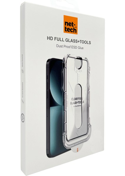 Apple iPhone 16 Plus Uyumlu Proof Dust Tools Hd Full Cam Koruyucu