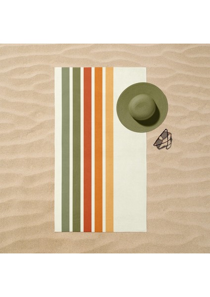 Retro Lines Plaj Havlusu modelleri