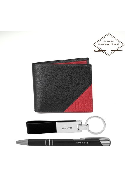 Premium Lüx Hakiki Deri Isme Özel Erkek Cüzdan fırsatları