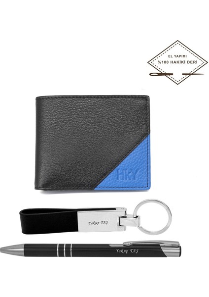 Premium Lüx Hakiki Deri Isme Özel Erkek Cüzdan fırsatları