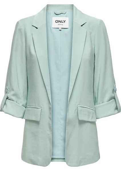 Kadın Onlarıs Rahat Kalıp Kolu Katlanabilir Blazer Ceket 15310839 Mint