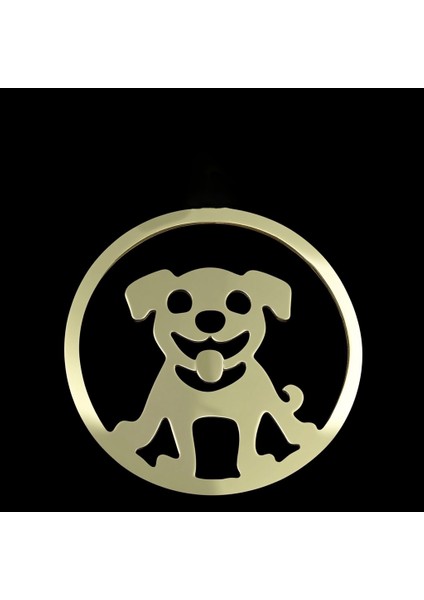 Tabitela 8 Ayar Altın Kolye Ucu Köpek GM474 1 gr