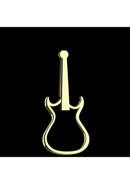 Tabitela 8 Ayar Altın Kolye Ucu Gitar GM165 1 gr