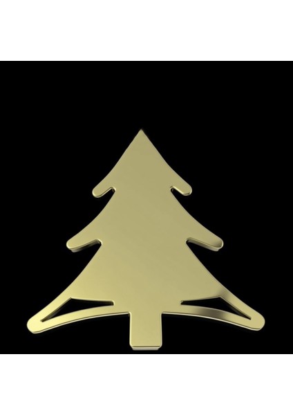 Tabitela 8 Ayar Altın Kolye Ucu Yılbaşı Ağacı Ya Noel Ağacı GM284 1 gr