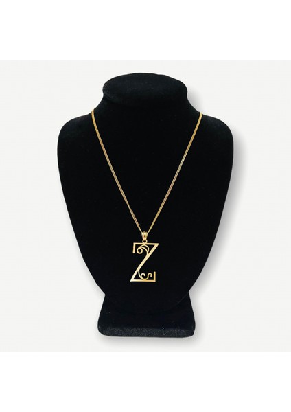 Tabitela 8 Ayar Altın Kolye Ucu "z"harfi GM706 0.5 gr