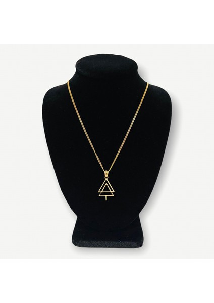 Tabitela 8 Ayar Altın Kolye Ucu Yılbaşı Ağacı Ya Noel Ağacı GM288 1 gr