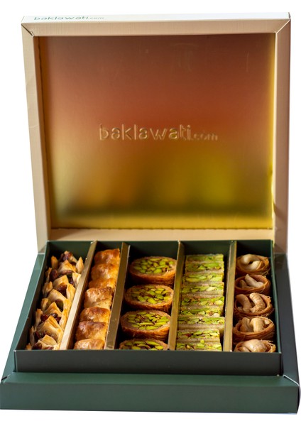 Fıstık Kajo Karışık Arap Baklavası (400 gr) modelleri
