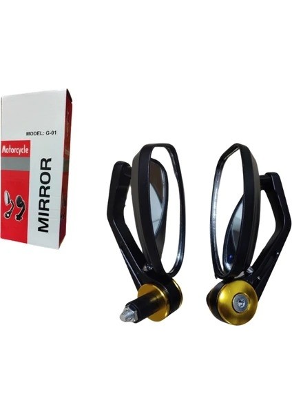 Arora AR125 Gidon Aynası Takım Uyumlu Oval Üniversal modelleri