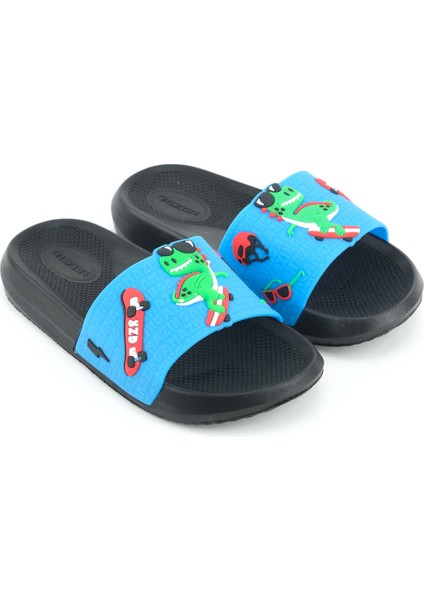 Erkek Çocuk Yazlık Pu Ev Banyo Bahçe Plaj Havuz Günlük Terlik modelleri