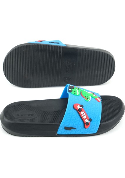 Erkek Çocuk Yazlık Pu Ev Banyo Bahçe Plaj Havuz Günlük Terlik indirimleri