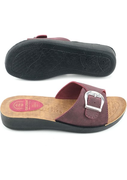Kadın Yazlık Suni Deri Tek Toka Ayarlanabilir Rahat Taban Günlük Terlik indirimleri