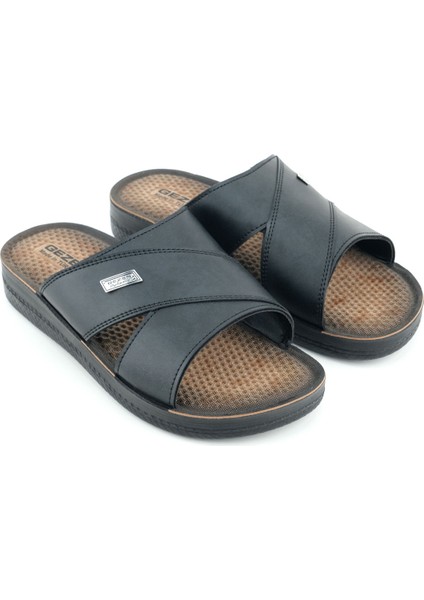 Yazlık Erkek Suni Deri Rahat Taban Günlük Terlik modelleri