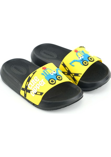 Erkek Çocuk Yazlık Pu Ev Banyo Bahçe Plaj Havuz Günlük Terlik modelleri