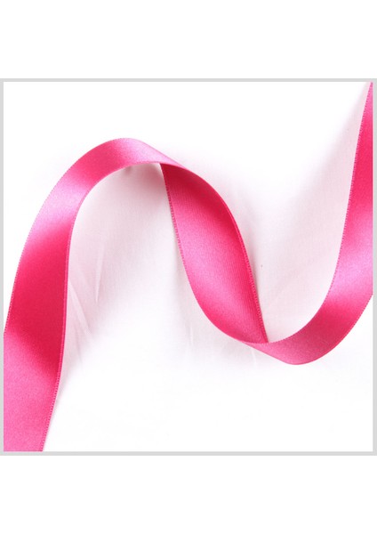 Pembe 2 cm Saten Kurdele