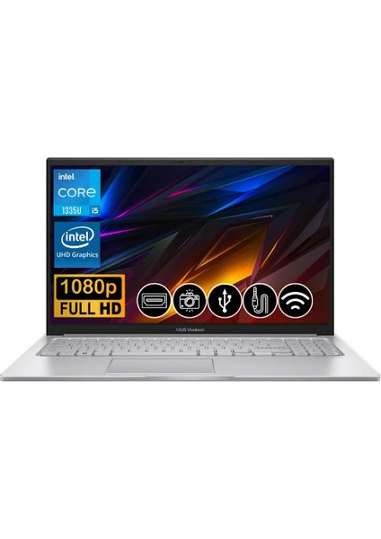 Vivobook I5-1335U 8gb 2tb M. SSD X1504VA-NJ1424 Atl3 15.6" Fdos Taşınabilir Bilgisayar