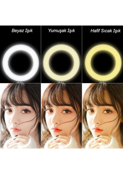 Dim LED Halka Lamba Işık Fotoğrafçılık Stüdyo modelleri
