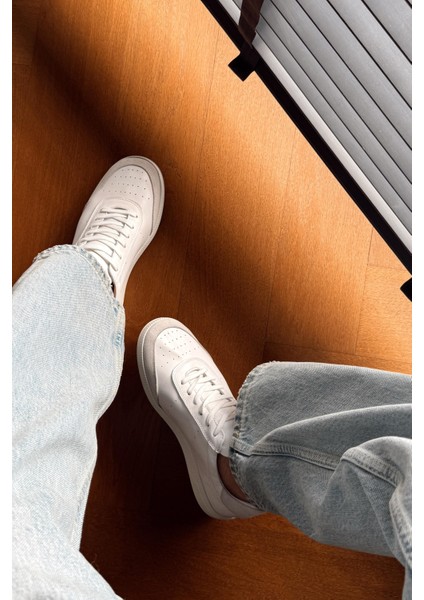 Boho Beyaz Hakiki Deri Sneaker fiyatları