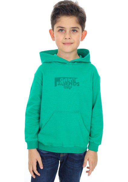 Erkek Çocuk Baskılı Sweatshirt