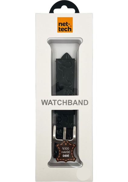 Apple Watch Seri 40/38 mm Uyumlu Deri Kordon