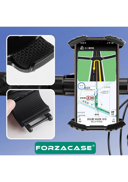 Bisiklet Motosiklet Scooter Için Gidon Montajlı Telefon Tutucu - FC978 modelleri