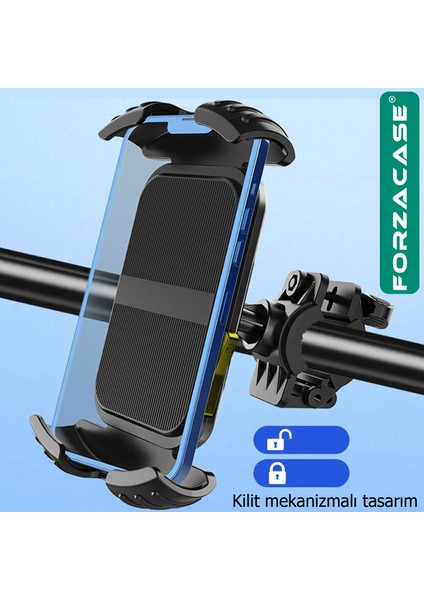 Bisiklet Motosiklet Scooter Için Gidon Montajlı Telefon Tutucu - FC978 indirimleri