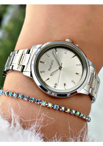 Bileklikli Kadın Kol Saati FC13863M.01