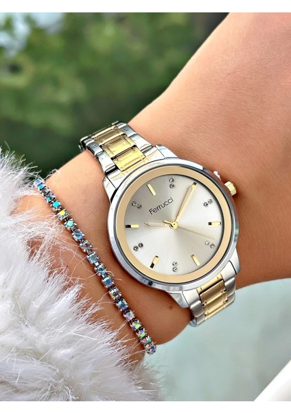 Bileklikli Kadın Kol Saati FC13863M.02