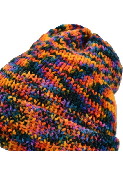 Kalın Kışlık Örgü Yün Kadın Bere