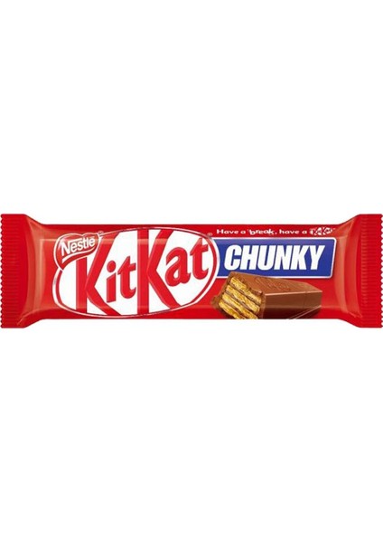 Kitkat Chunky Çikolatalı Gofret 12*38 gr fiyatları