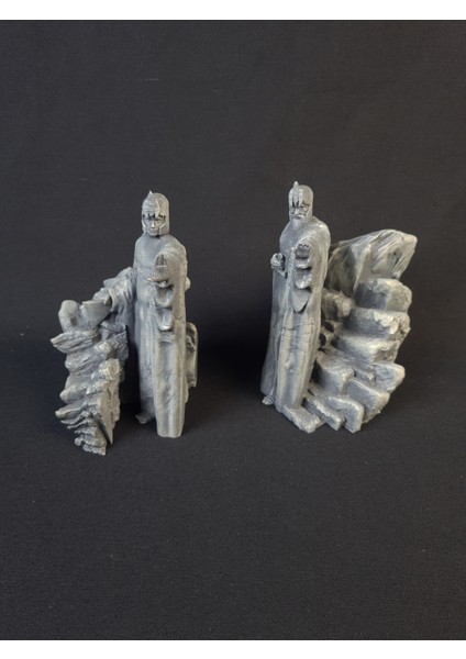 Argonath Figür Yüzüklerin Efendisi Sağ Sol Takım LOTR15CM
