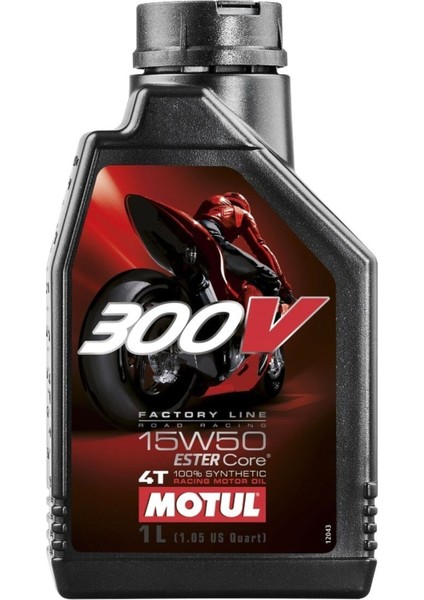 300V FACTORY LINE ROAD 15W-50 4T